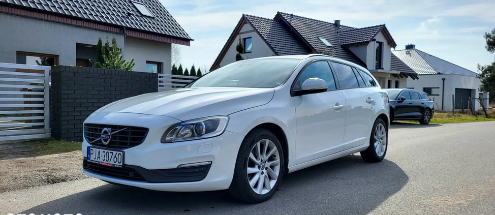 Volvo V60 cena 39900 przebieg: 299666, rok produkcji 2016 z Jarocin małe 79